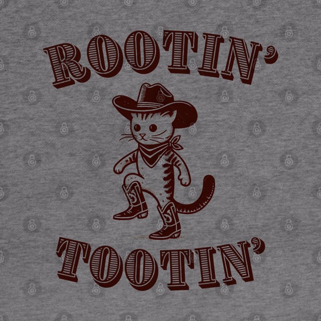 Rootin' Tootin' Cowboy Cat by Curious Sausage